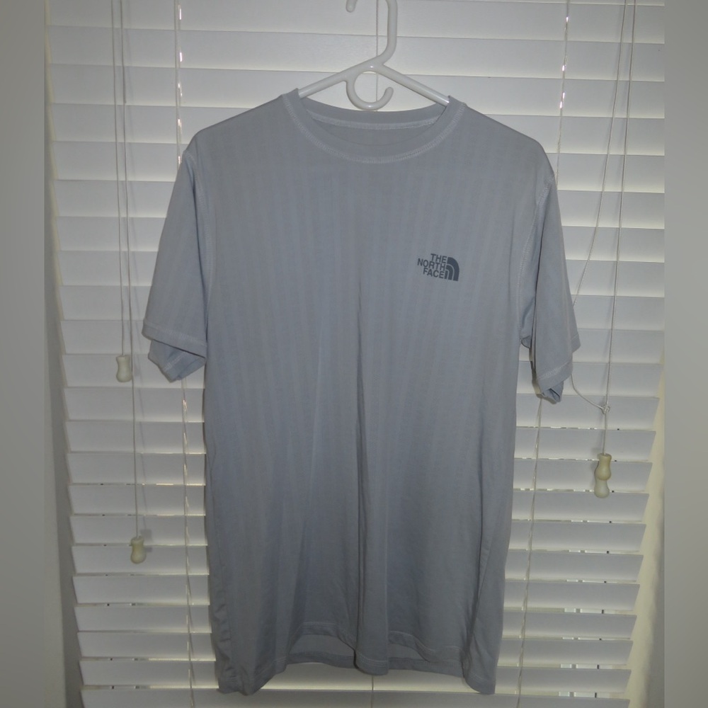 The North Face Men's Light Gray Short Sleeve Tee